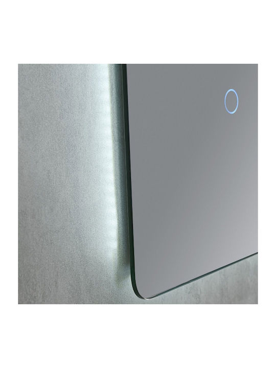 Sparke Oglindă de Baie Lumini LED 70x50cm Alb