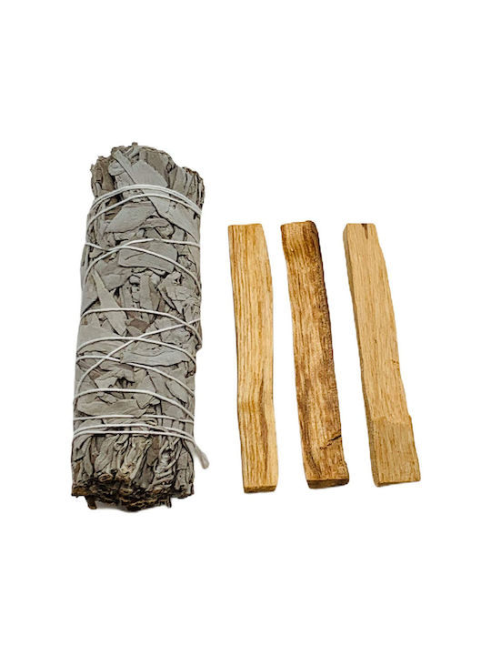 Smudge Kit Gift Box Palo Santo Φασκόμηλο Κοχύλι & Cobra Ενεργειακό Καθαρισμό
