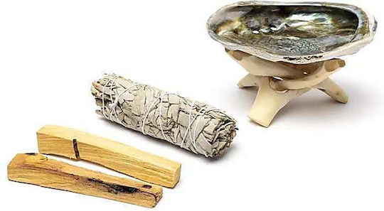 Smudge Kit Geschenkbox Palo Santo Φασκόμηλο Κοχύλι & Cobra Elektrische Gitarren Reinigungsset