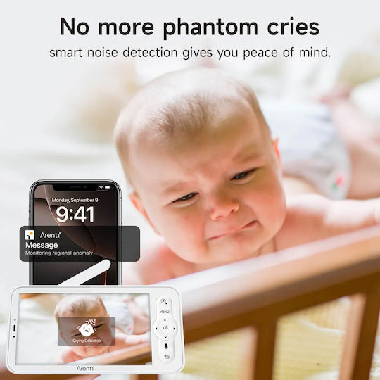 Arenti Ainanny B2 Baby Monitor , with Two-way Communication & Lullabies