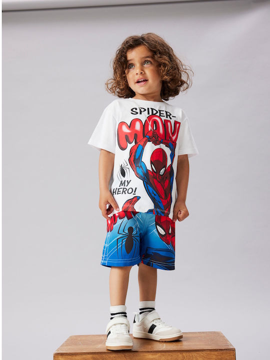 Παιδικό T-shirt Λευκό Spiderman