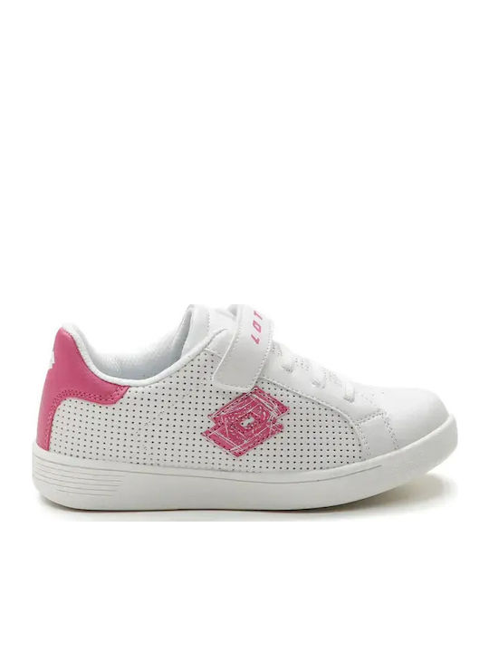 Kinder Sneakers mit Klettverschluss Weiß