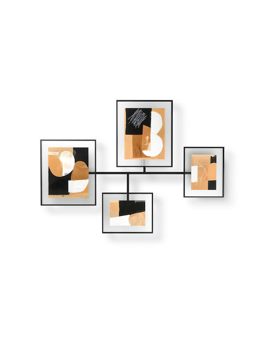 Umbra Wall Frame Metallic 57cmx99cm with Black Frame