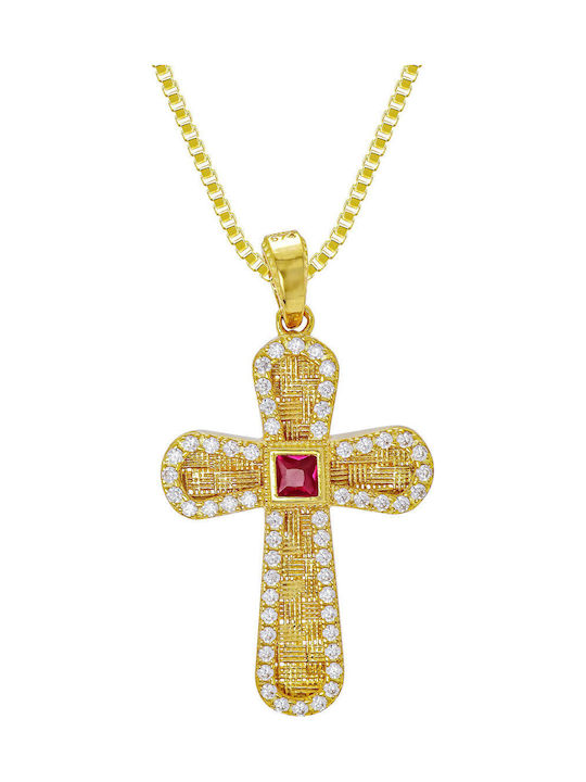 Kiriakos Gofas Women's Gold Cross 14K
