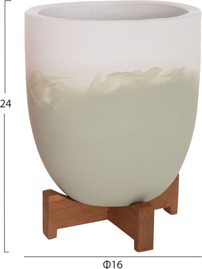 HomeMarkt Σετ 2 Γλάστρες Πήλινες Terracotta 25x25εκ.