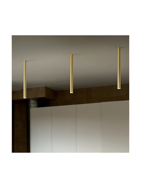 Ideal Lux Pl1 Round LED Θερμό Λευκό Σποτ