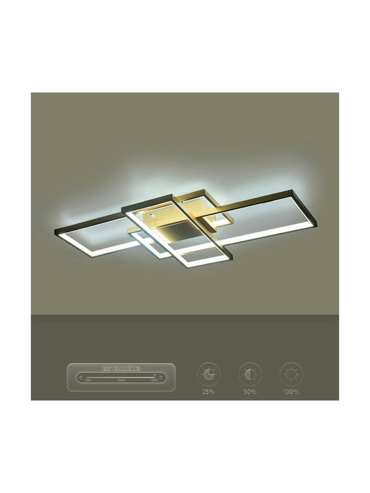 kelvo Ceiling Mount Light 45cm White with Integrated LED