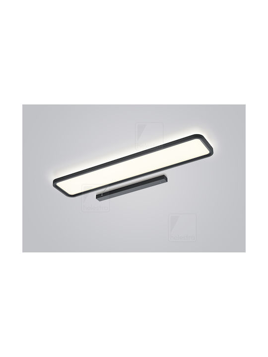 Helestra Deckenleuchte 26cm Schwarz mit Integrierter LED