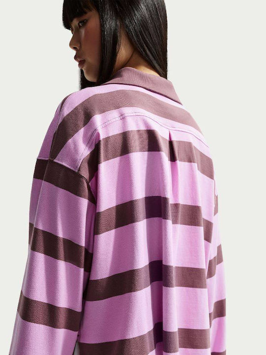 Nike Nsw Oversized Blouse Light Magenta