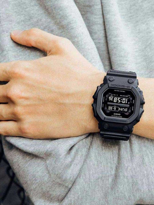 Casio Casio G-shock Ρολόι Solar με Καουτσούκ Λουράκι Casio Casio G-shock Ρολόι Solar με Καουτσούκ Λουράκι