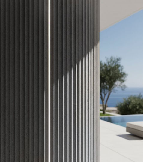 3D Wall Panels with Glue Gray 60x120cm
