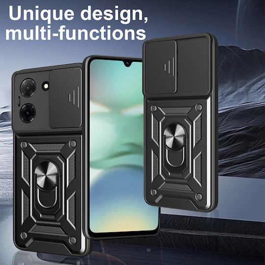 Techsuit Umschlag Rückseite Blau (Redmi Note 15 Pro 4G)