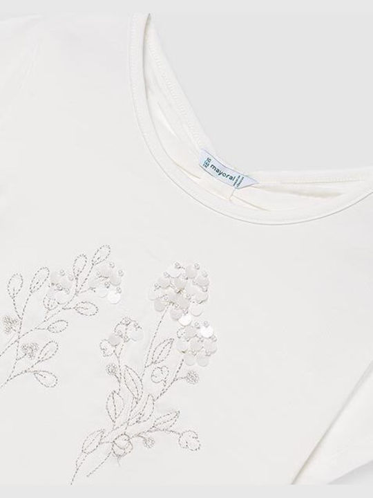 Kinder-T-Shirt Ecru