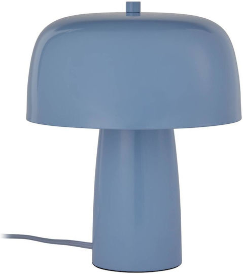 Butlers Table Lamp with Blue Shade and Base