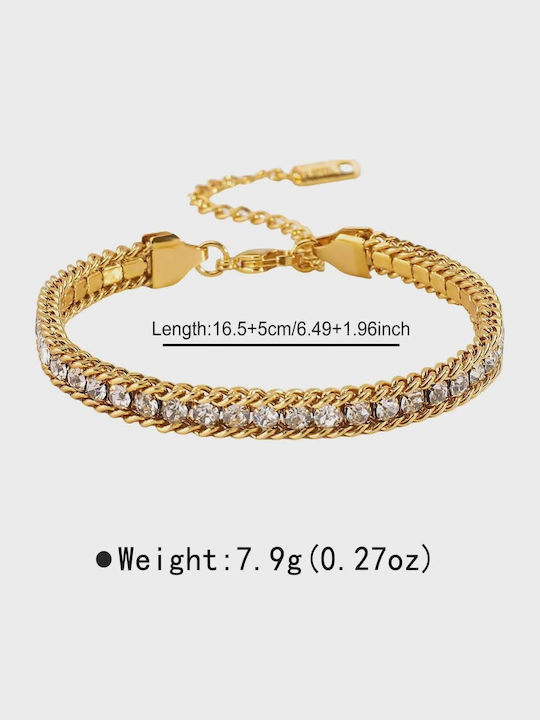 Sharks Bay Clothing Women's Chain Bracelet 16.5cm