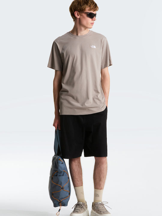 Simple Dome T-shirt Μπεζ