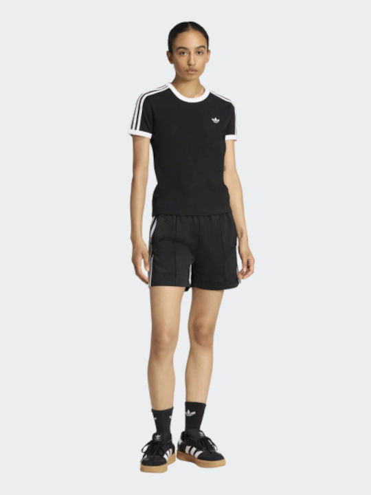 Adicolor 3-Stripes Дамска Тениска Черна