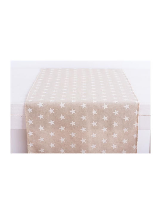 Beauty Home Star Christmas Tablecloth Runner Stars 32x150cm