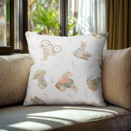 Beauty Home Pillow Case Bunny 45 X 45 Cm