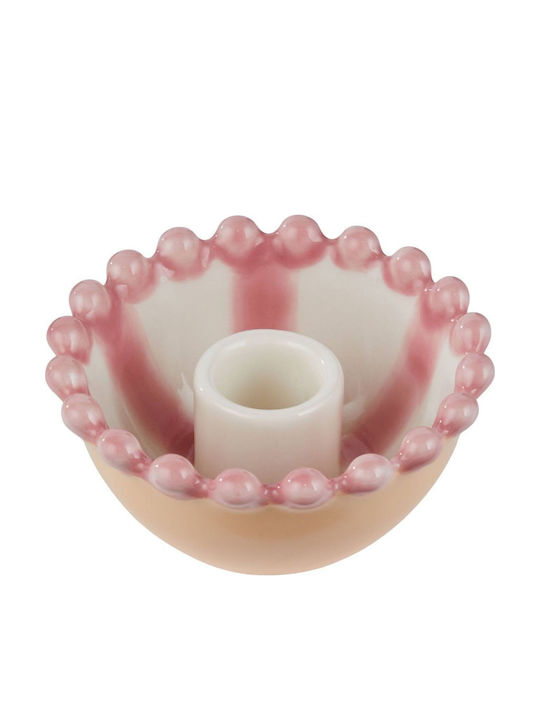 Butlers Strawberry Suport pentru lumânare Ceramică în culoarea Roz 1buc