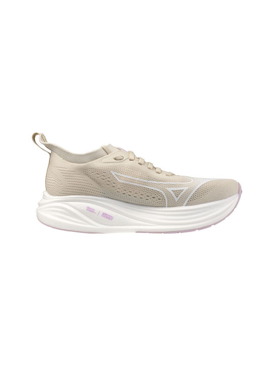 Mizuno Neo Zen 2 Γυναικεία Running Μπεζ