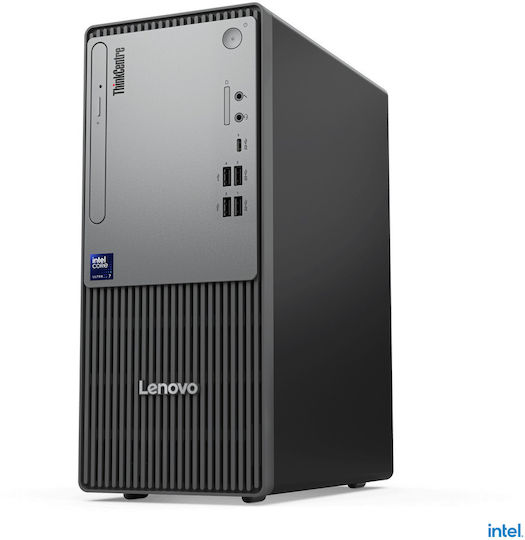 Lenovo ThinkCentre Neo 50t Gen 6 Desktop Computer (Ultra 5-225/16GB DDR5/512GB SSD/W11 Pro) with Keyboard (International English)