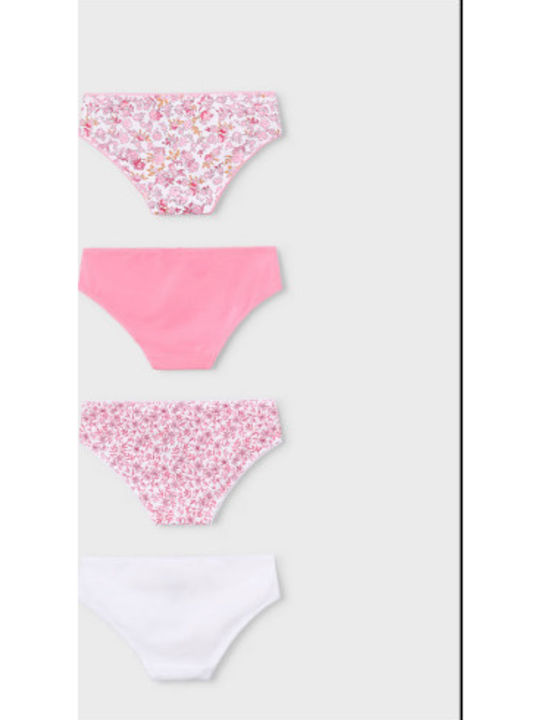 Mayoral Set of Kids' Briefs Pink 4pcs