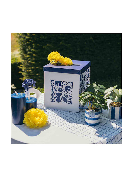 Τεχνητό Φυτό σε Γλαστράκι Μπλε 17cm Beauty Home