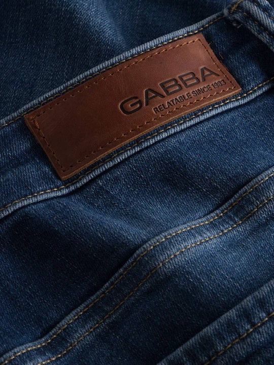 Pantaloni Jeans pentru Bărbați Albastru mediu