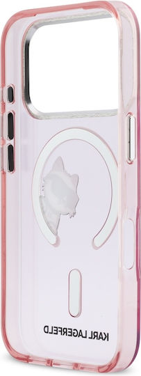 Handyhülle Karl Lagerfeld Iml Peekaboo Magsafe Iphone 17 Pro Max Rosa