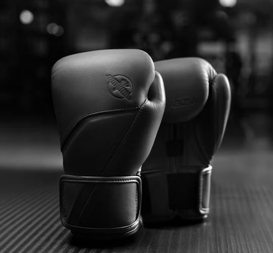 Hayabusa Boxing Gloves Leather for Match Black