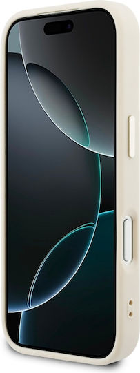 Guess Rückdeckel Kunststoff / Silikon Beige (iPhone 17 Pro)