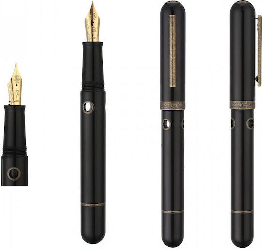 Nahvalur Nautilus Bronze Corydoras Fountain Pen 03050011 Nibs Fine