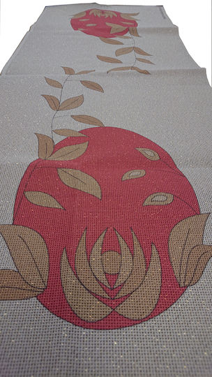 Easter Printed Table Runner 30x120cm Etamine Knossos Sunbeam Beige Gold Pero 04-06