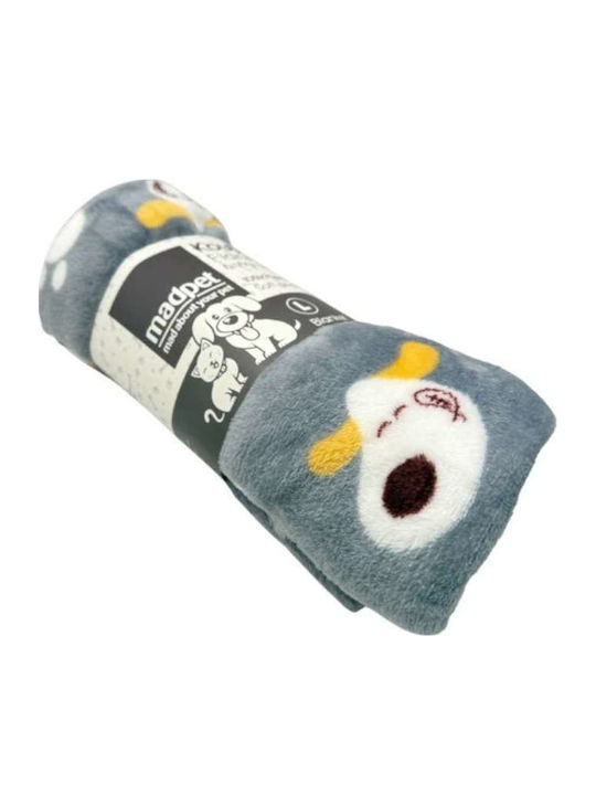 Madpet Pătură de purtat pentru Câini Gri 100x70cm