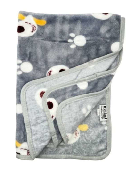 Madpet Pătură de purtat pentru Câini Gri 70x50cm