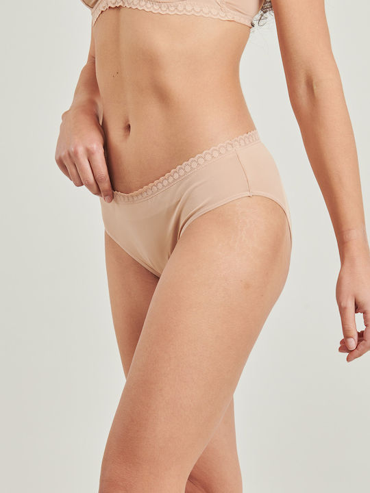 Women's Slip Beige