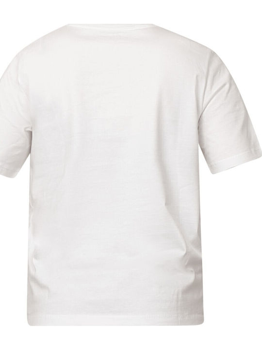 Freja Damen Sport Bluse Kurzärmelig Schnell trocknend White
