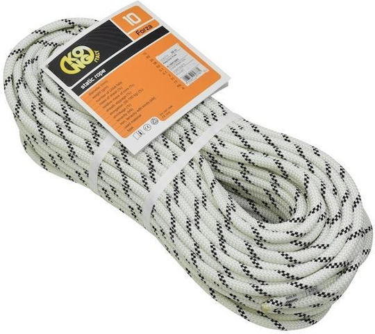 Ημιστατικό Σχοινί Kong Forza 10mm Άσπρο 60m Άσπρο 60 M 9l10091s060_1_5