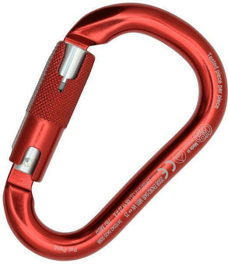 Καραμπίνερ Αυτόματο Kong Rise Lock Sleeve Compact Hms Red Κόκκινο 787me0rprkk