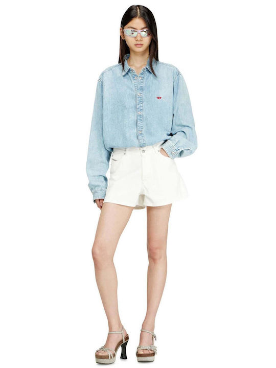 Women's Jean Shorts White