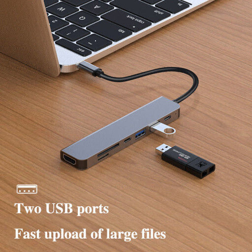 USB-C Docking Station with HDMI 4K PowerDelivery Gray (UC2601)