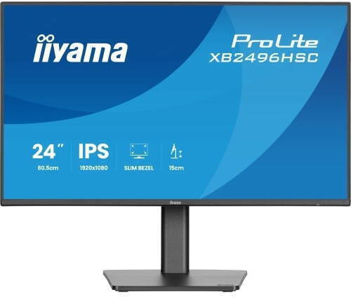 Iiyama XB2496HSC-B1 IPS Monitor 24" FHD 1920x1080 144Hz cu Timp de Răspuns 3ms GTG