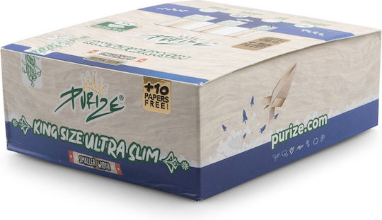 Purize Χαρτάκια Στριφτού Τσιγάρου Slim King Size 1τμχ