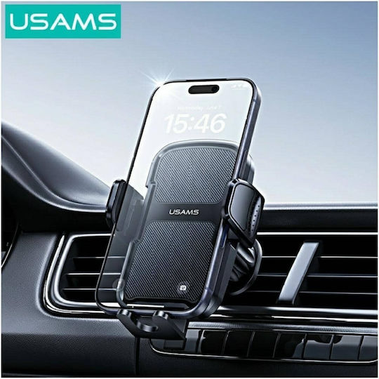 Usams Car Mobile Mount with Adjustable Hooks Black