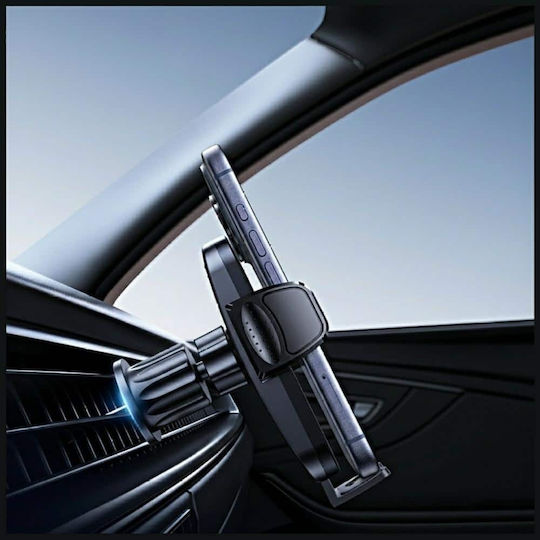 Usams Car Mobile Mount with Adjustable Hooks Black
