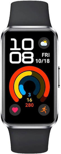 Huawei Band 10 Αδιάβροχο Metal - Matte Black