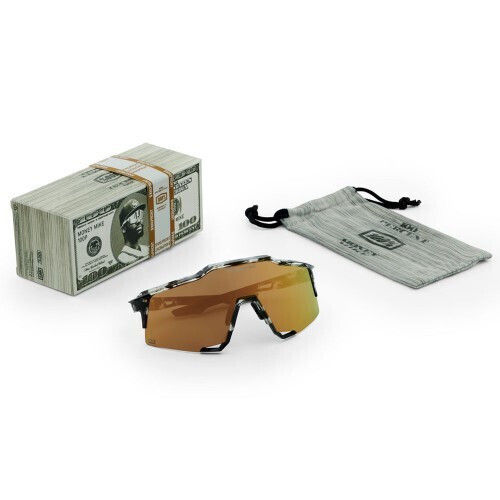100% Cycling Glasses with Black Frame & Mirror / Photochromic Lenses