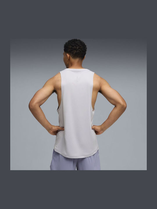 PUMA Run Velocity T-shirt Vibrant Silver