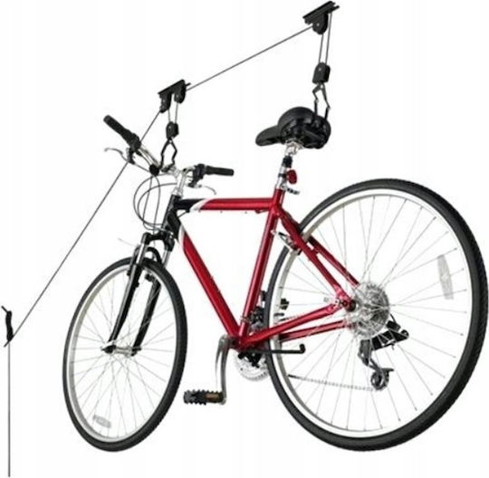 Dunlop Lift Bicycle Wall Mount with Rope up to 20kg